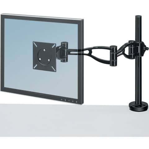 Braccio Monitor Singolo per regolare monitor LCD/TFT Fellowes Professional Series™nero max 32 pollici - 8041601